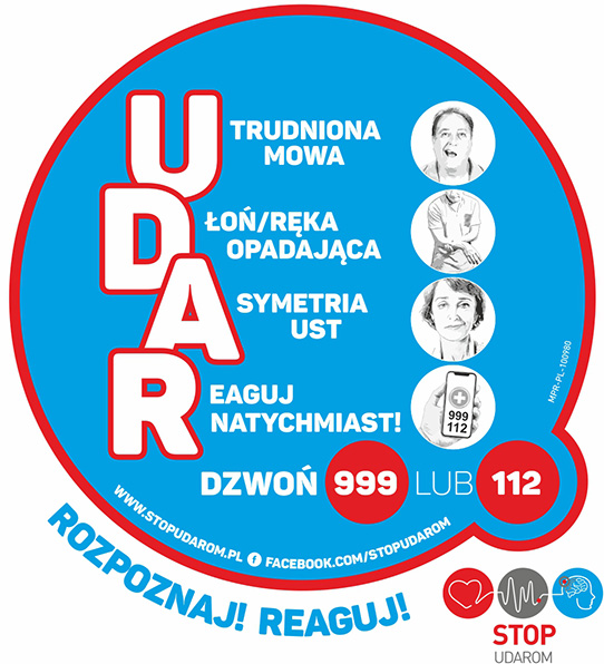 Grafika przedstawiająca wyjaśnienie akronimu UDAR